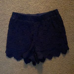 Alya blue shorts